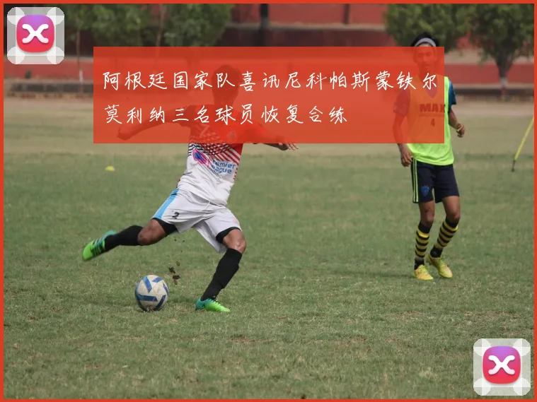 阿根廷国家队喜讯尼科帕斯蒙铁尔莫利纳三名球员恢复合练
